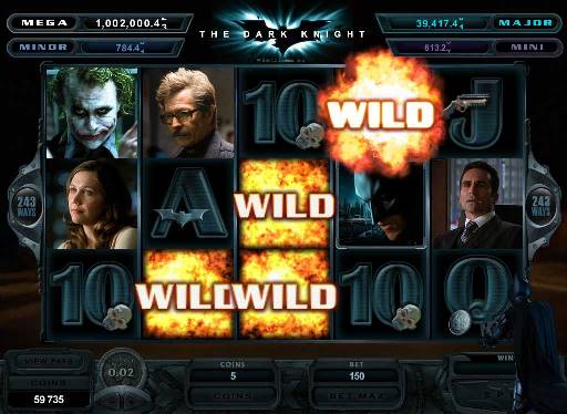 Игровые автоматы The Dark Knight в онлайн казино 